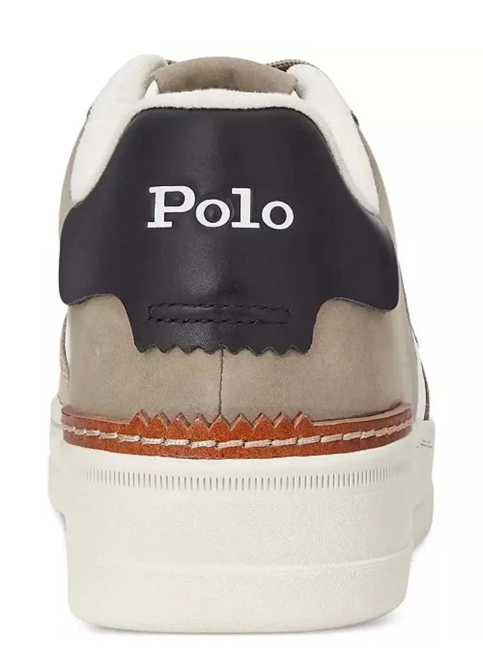 Polo Ralph Lauren Masters Court Nubuck and Leather Sneakers size men 9 w 10.5